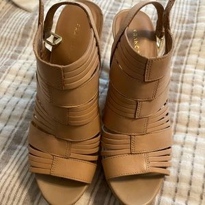 Tan wedges